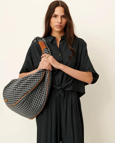 Alfassa Knotted Shirt - Smoke Green