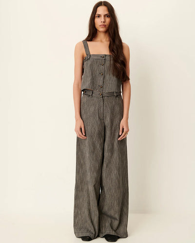 Wesley Sailor Trouser - Navy Stripe