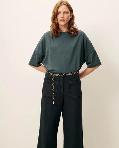 Dorel Oversize Tee  - Smoke Green