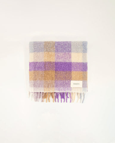 Blanket stitch Scarf -Black