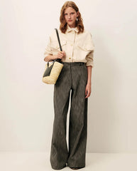 Wesley Sailor Trouser - Navy Stripe