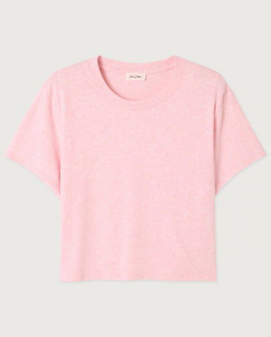 Graphic Leopard Print Wool Mix Tee - Leopard