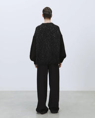 Mohair Cardigan Black