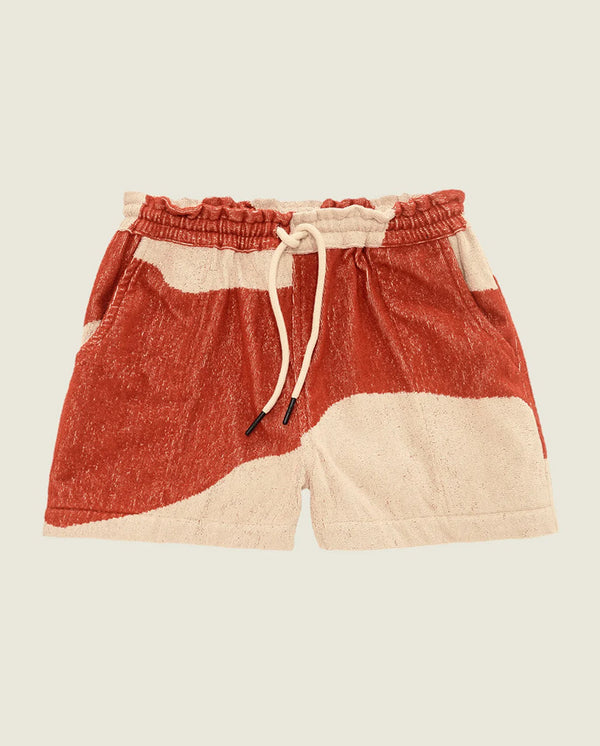 Drizzle Terry Shorts Amber Dune