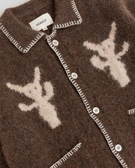 Demons Knitted Shirt - Brown