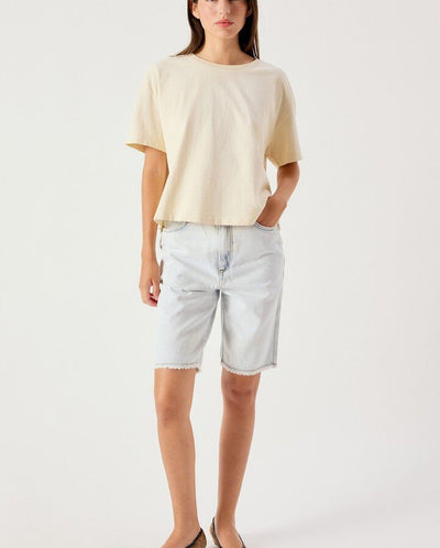 Afoma Tee - Ecru Vintage