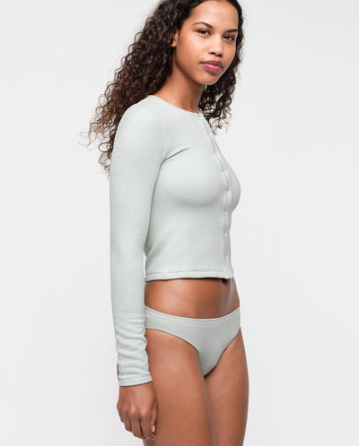 Seamless Waffle Cardi - Northern Lights