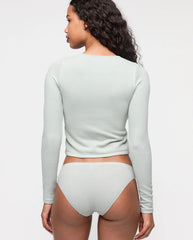Seamless Waffle Cardi - Northern Lights