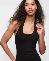 Core Halter Mini Dress - Black