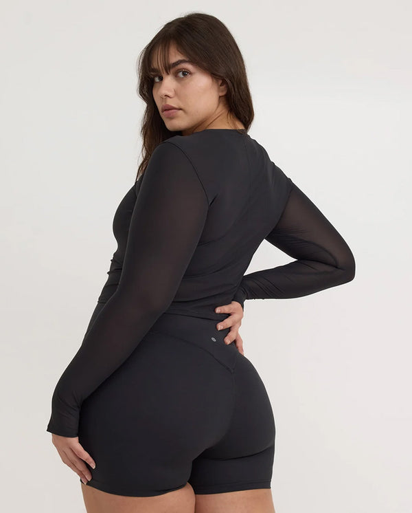 Active Mesh Tee - Black