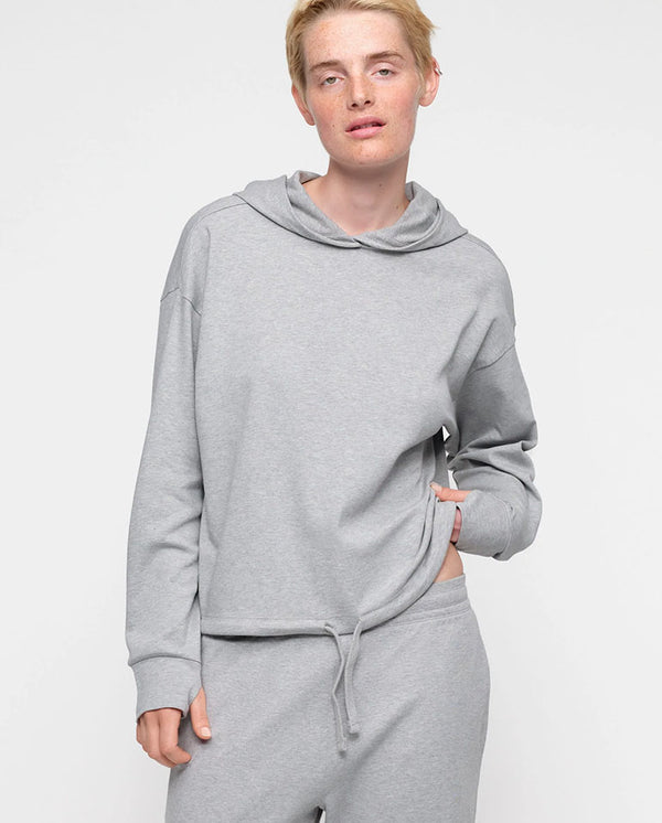 Reset Drawstring Hoodie - Grey