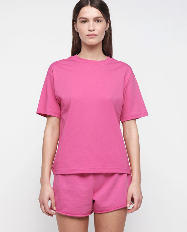 True Boxy S/S Tee - Raspberry