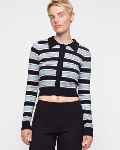 Seamless Waffle Cardi - Northern Lights