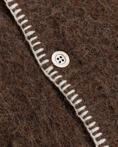 Demons Knitted Shirt - Brown