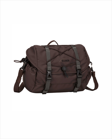 Dayle Roll Top Backpack - Dark Brown