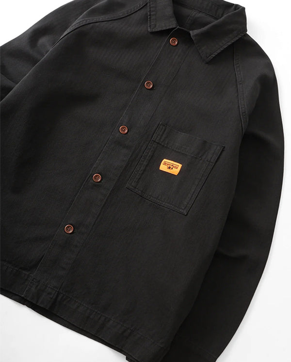 Herringbone FOH Jacket BLACK