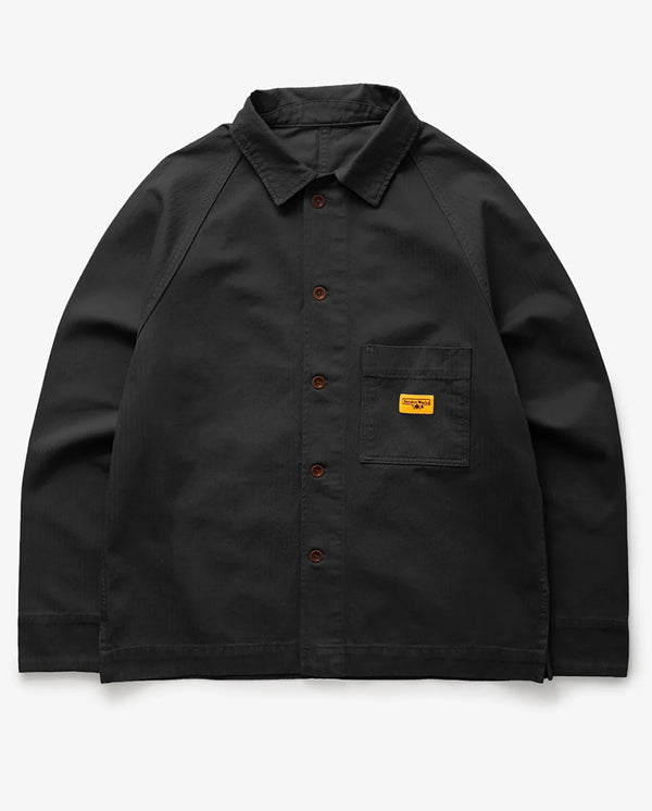 Herringbone FOH Jacket BLACK