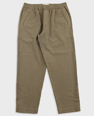 DRAWCORD ASSEMBLY PANT - Khaki Linen