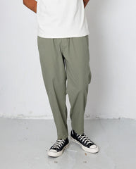 DRAWCORD ASSEMBLY PANT - LIGHT SAGE MINI STRIPE