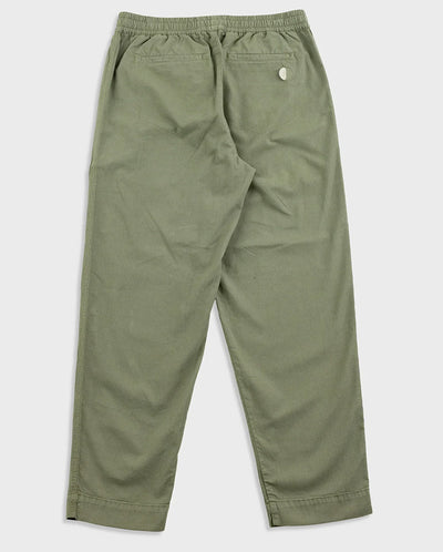 DRAWCORD ASSEMBLY PANT - LIGHT SAGE MINI STRIPE