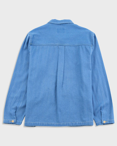 MEYER SHIRT JACKET - HERRINGBONE DENIM