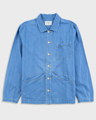MEYER SHIRT JACKET - HERRINGBONE DENIM