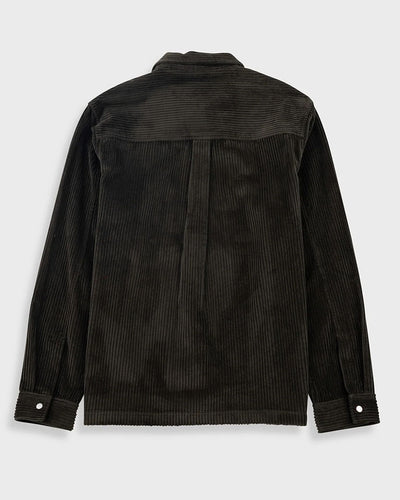 PATCH OVERSHIRT - DEEP SAGE