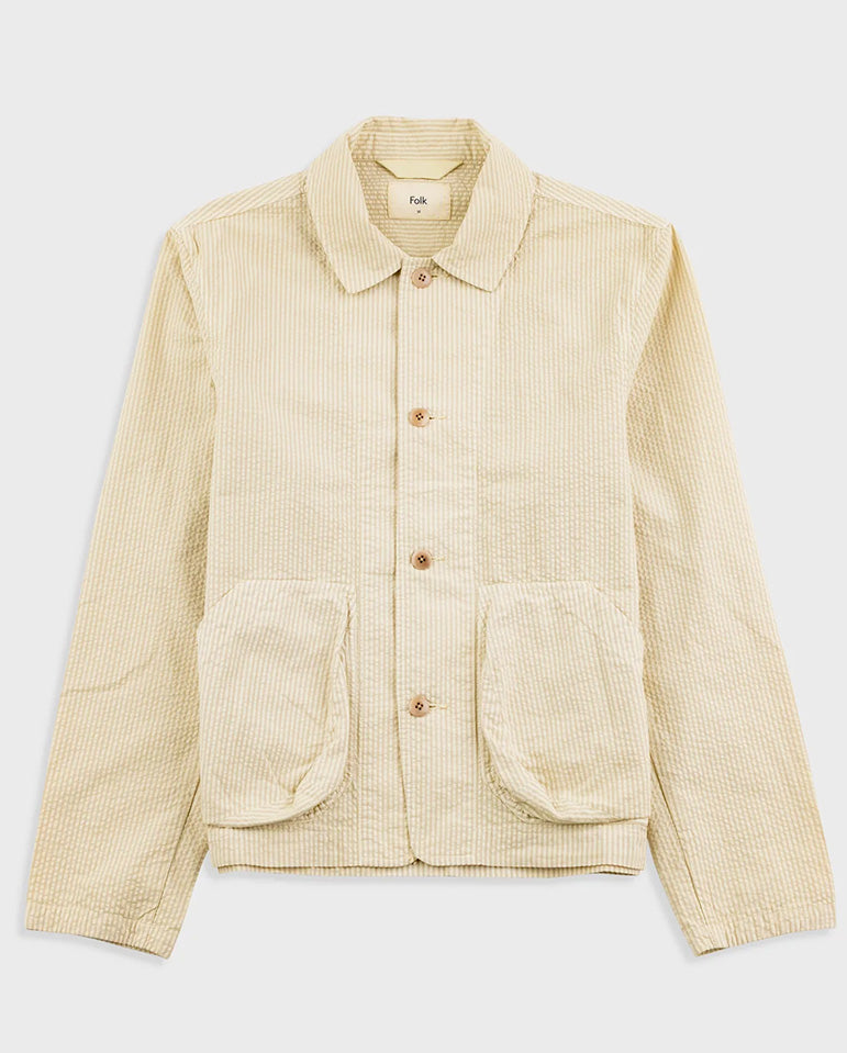 PRISM JACKET - STONE STRIPE