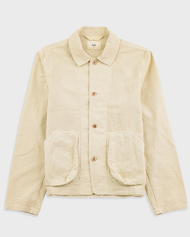MEYER SHIRT JACKET - HERRINGBONE DENIM
