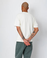 TEXTURED T-SHIRT - ECRU