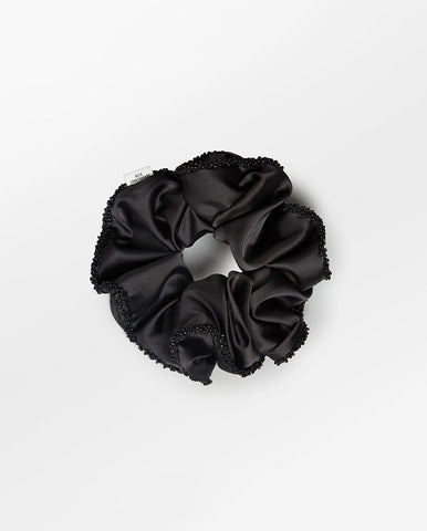 Luster Bow Hair Claw - BLACK