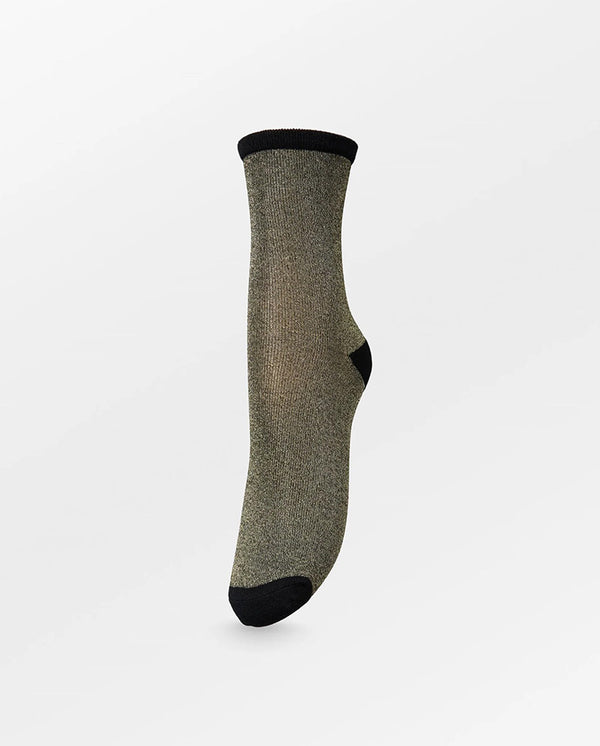 Dina Solid Sock Gold