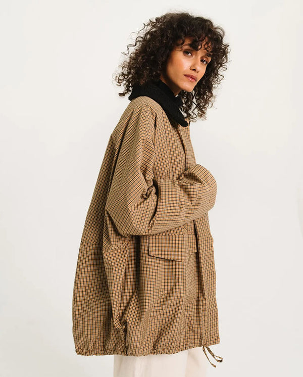 Mahot Check Parka - Multicolor
