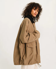 Mahot Check Parka - Multicolor