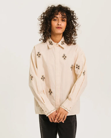 Afoma Tee - Ecru Vintage