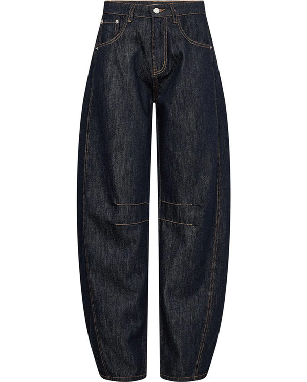 Drew Barrel Panel Jeans - Unwashed