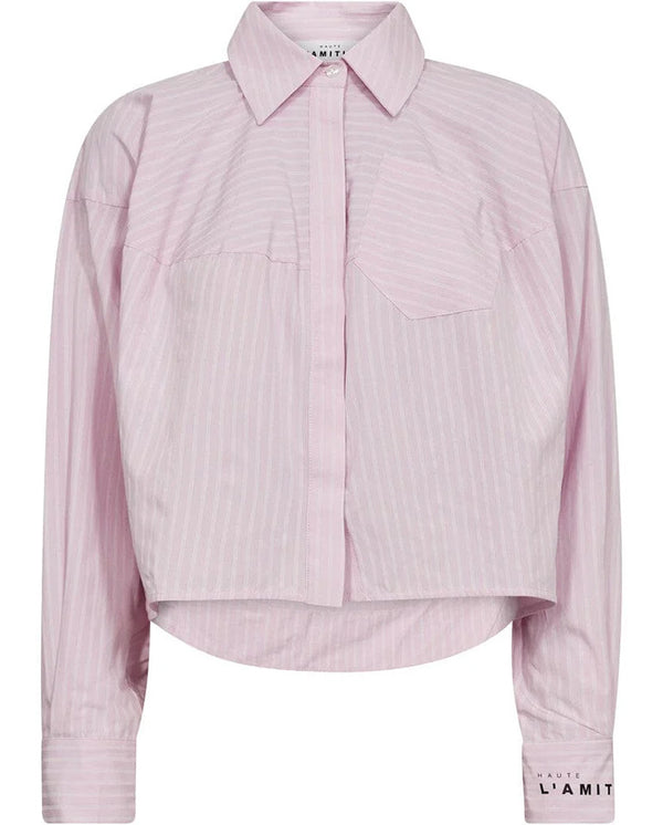 Sophie rose Stripe Shirt - Iced Rose