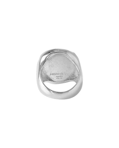 Hermis Signet Ring - Silver