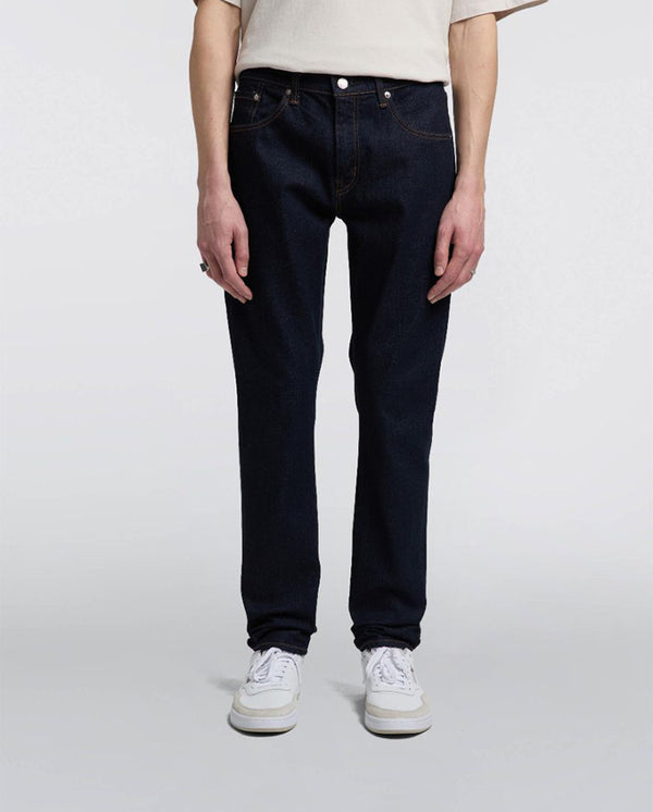 Slim Tapered Kaihara Stretch Denim Blue Rinsed