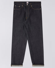 Loose Fit Kaihara Dark Pure Indigo Rainbow Selvage - Blue unwashed