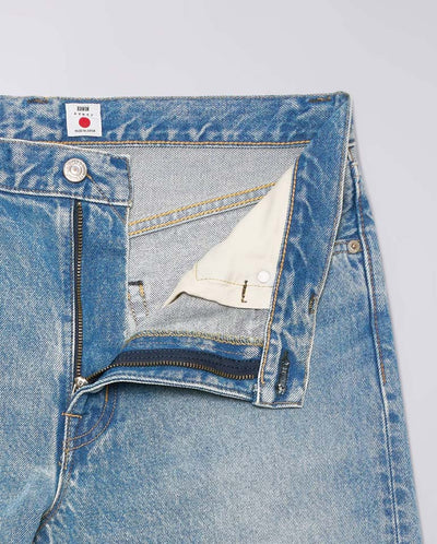 Regular Straight Kaihara Pure Indigo Openend Denim - Mid Light Used