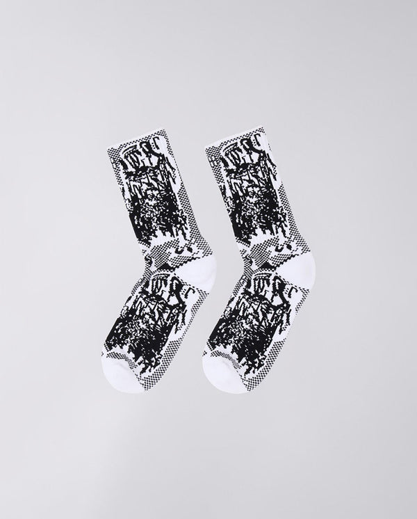 Panku Allover Socks - Black