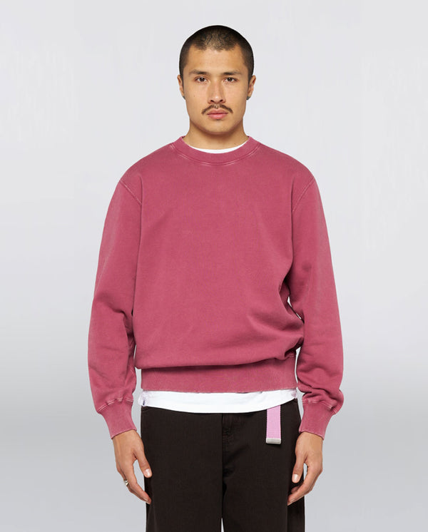 Axiom Crew Sweat - Red Plum
