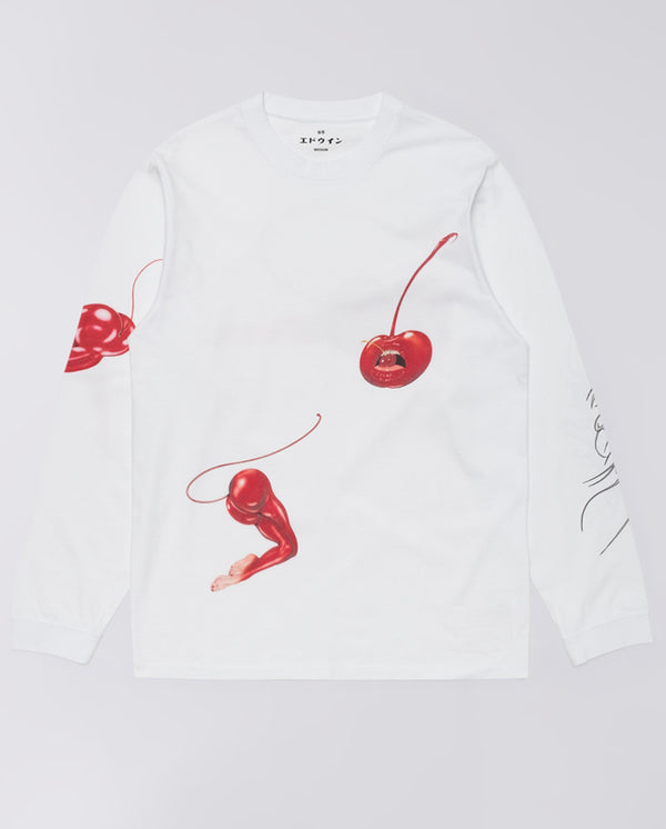 Cherry Devil T-Shirt - White Garment Wash