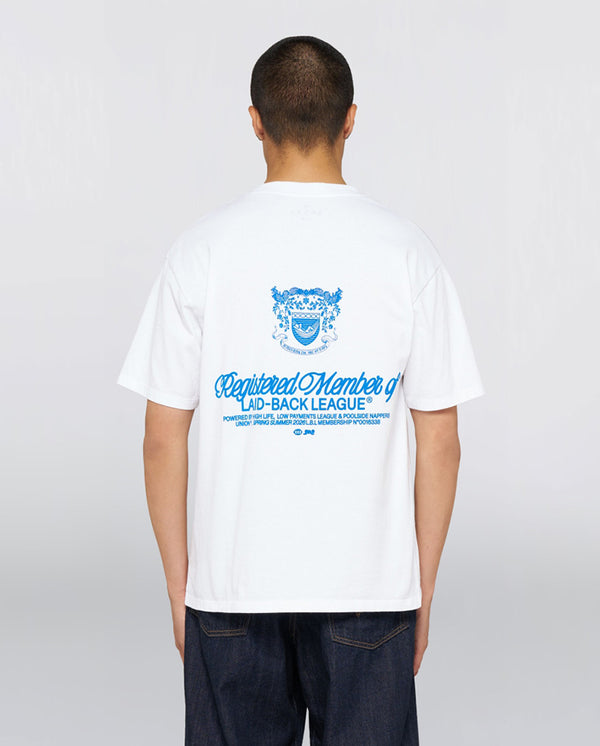 Laid-Back League Tee - White