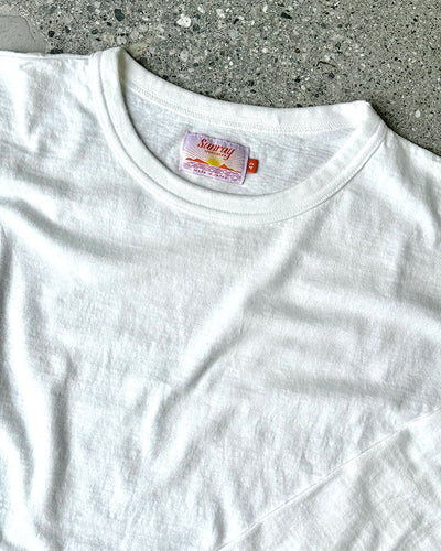 Haleiwa Long Sleeve Tee - Off White