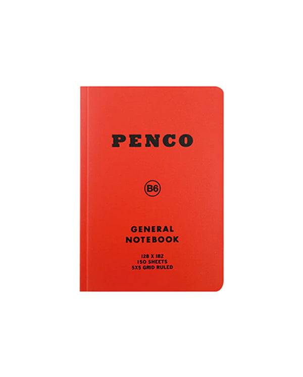 Hightide Penco Soft Notebook RED