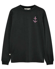 FEIJÓ LONG SLEEVE T-SHIRT - GREY/BUBBLE LOGO