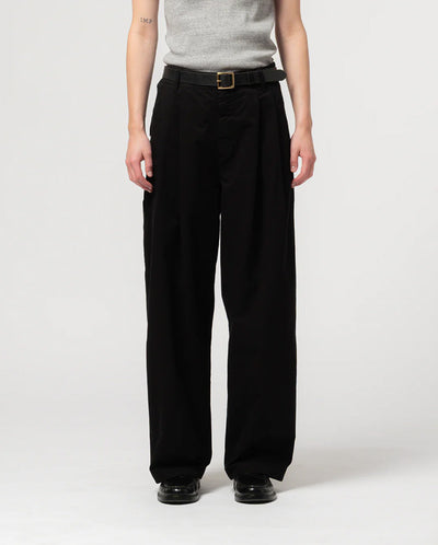 Ambassador Cotton Pants - Black