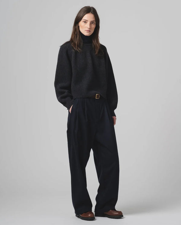 Ambassador Wool Pants - Inkt